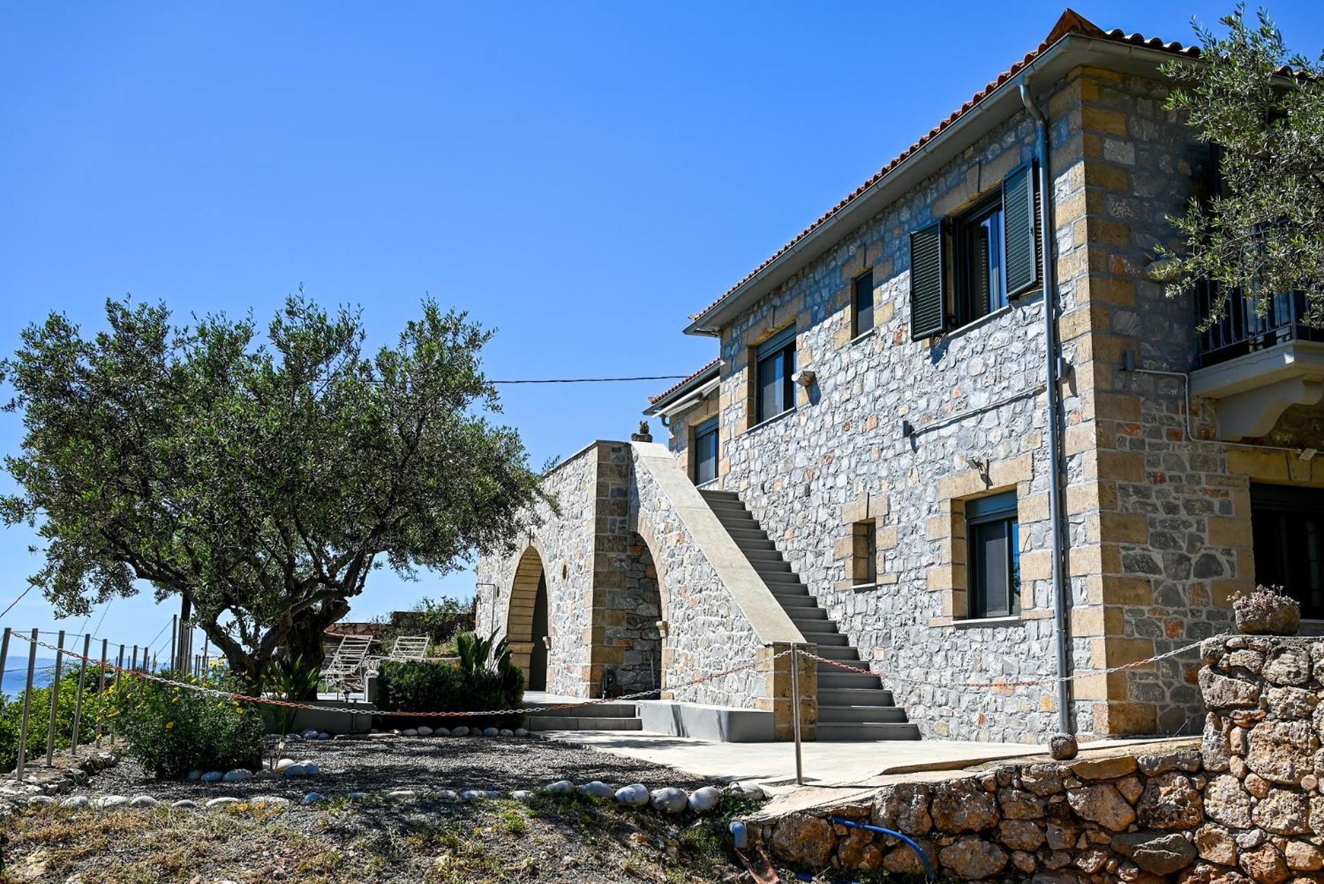 فيلا Athina'S Stone House In كارداميلي المظهر الخارجي الصورة