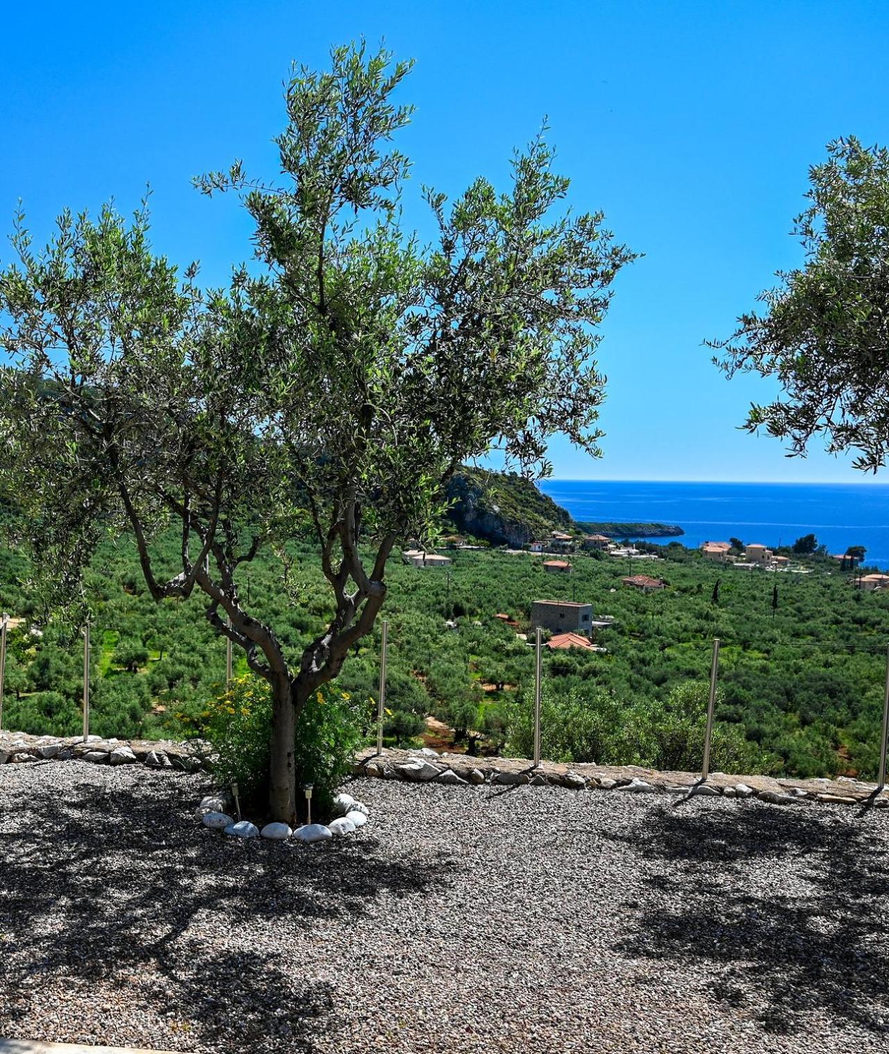 فيلا Athina'S Stone House In كارداميلي المظهر الخارجي الصورة